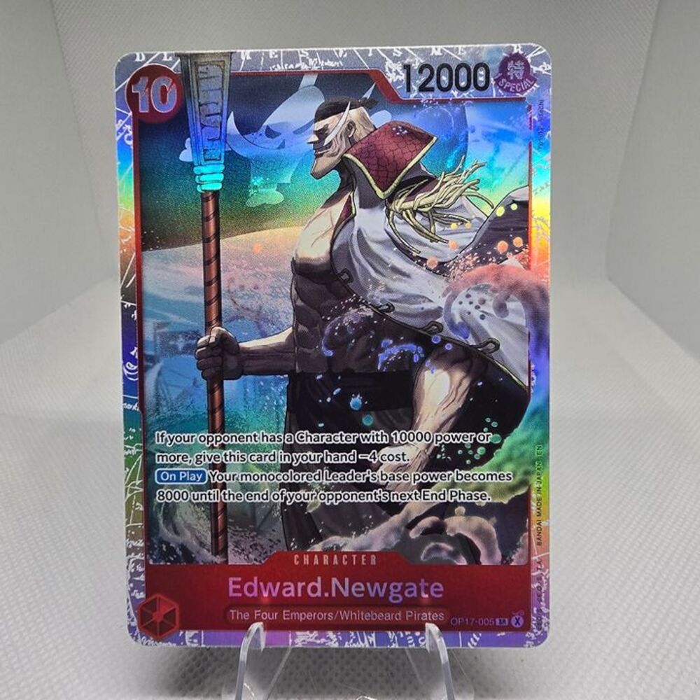 Edward.Newgate OP17-005 One Piece World's Strongest Warriors SR
